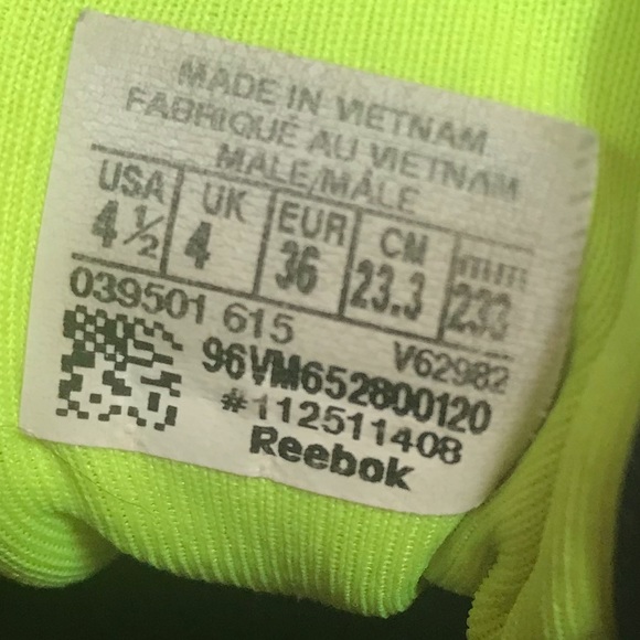 Reebok Twist Form Running Shoes Sneakers Neon Green Black Mesh Lightweight Nylon - Picture 11 of 15